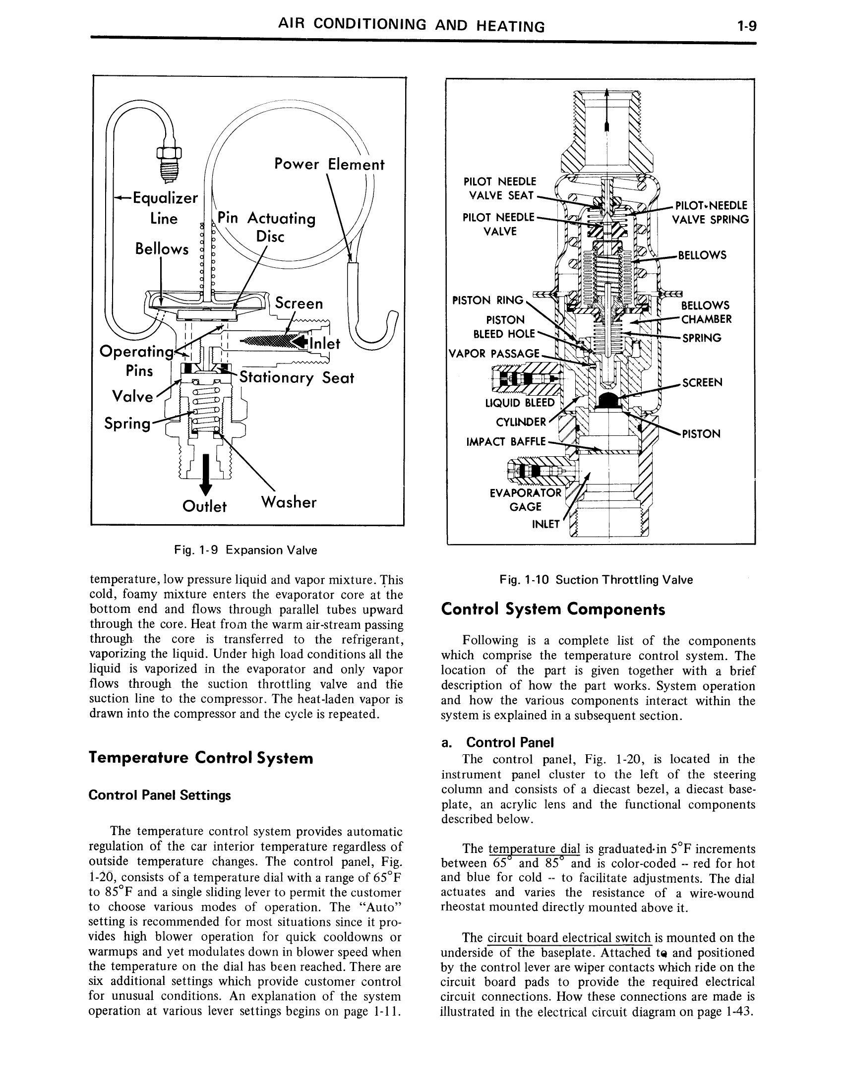 1971 Cadillac Shop Manual- AC and Heating Page 9 of 106